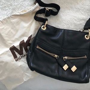 Michael Kors crossbody bag - Black cow leather